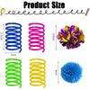 14 Pack Spring Paper Hair Ball Cat Toy Set Cat Toy Interactive  Pet Products for Cat Toys Pet Accessories