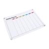 Acrylic Weekly Planner Transparent Colorful Magnetic Weekly Planning Board Memo Board for Home