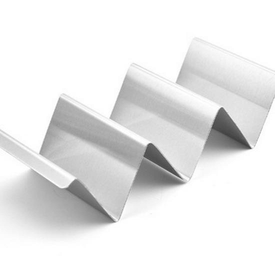 Stojak na naleśniki w kształcie litery W ze stali nierdzewnej i narzędzie taca na taco