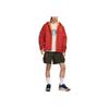 Nike ACG Therma-Fit ADV Jachetă de bumbac cu glugă, cu fermoar, cu imprimeu color, cu litere, Jachetă pentru bărbați Crimson FD4055-668