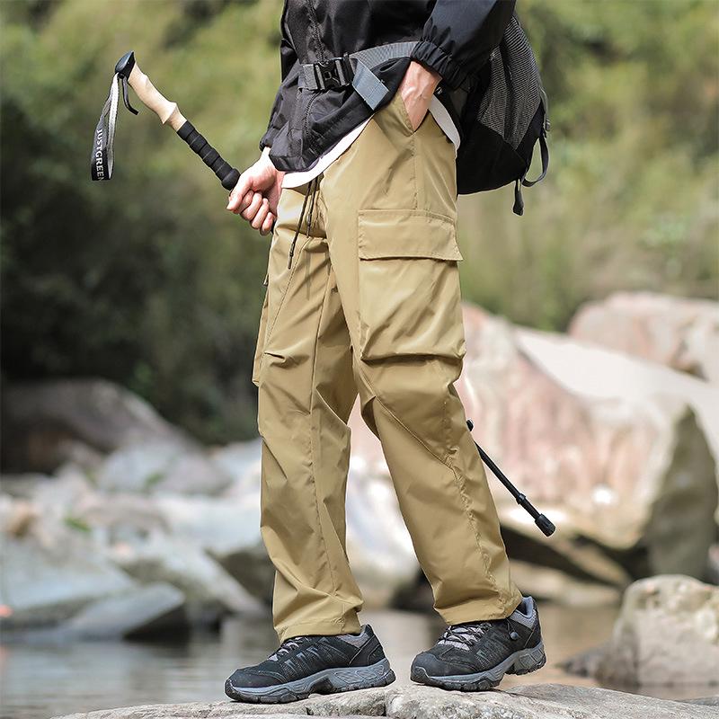 

Quick-Dry Waterproof Hiking Pants - Straight Leg, Breathable, Functional Outdoor Workwear 4XL