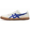 Aaron Comfortable Low-Top Skate Shoes Unisex Sneakers White Blue 1201A011-100