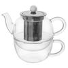 Glass Teapot With Cup And Infuser 300+350 Ml 2 Pcs.