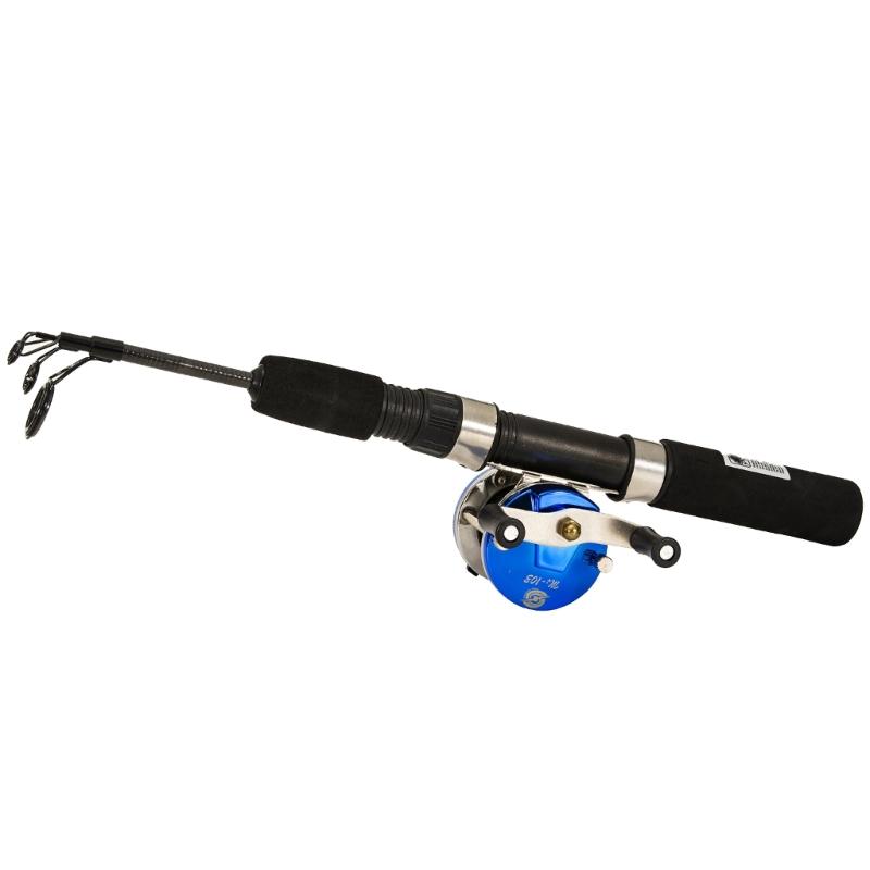 Fishing Poles with Carriers Bag Fishing Rod and Reel Combo Fishing Poles Telescopic Fishing Rod Kits with Spinning Reel