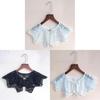 Hanfu Cloud Shoulder Embellishments With Flower Lace For Women Fashion Accessories
