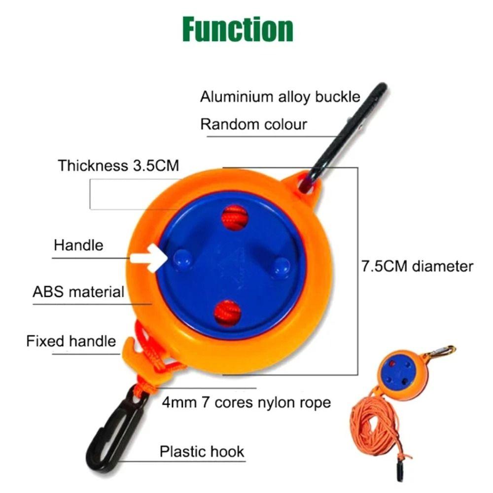 10m Clothes Drying Rope Portable Travel Drying Rack Sturdy Laundry Drying Line  Camping