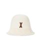 Bajal Va Patch Towel Bucket Hat Ivory