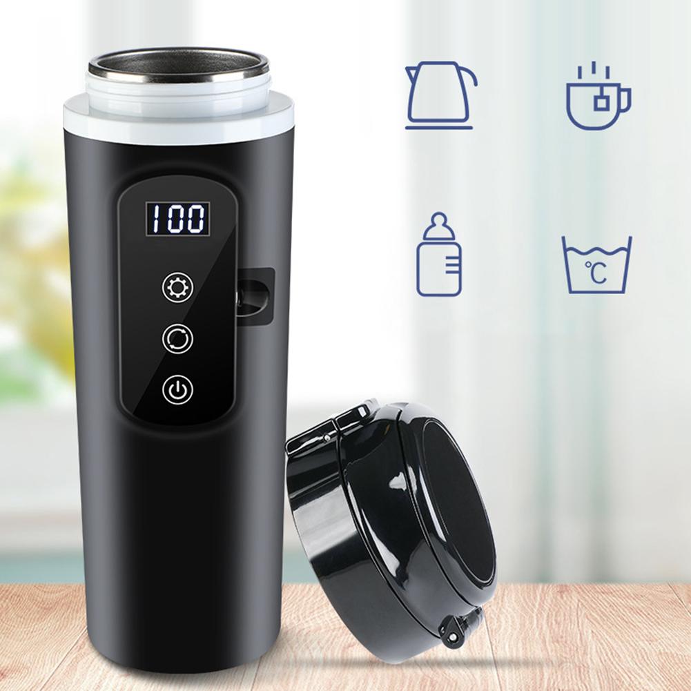 Car Travel Car Electric Kettle Travel Kettle Travel Electric Kettle For Car Leak-Proof Design Spring-Loaded Lid China Mainland