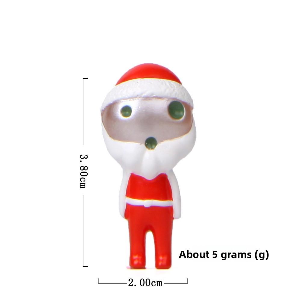 

Фигурка Эльфа Санта-Клауса из смолы Игрушка для украшения рождественской вечеринки и для коллекционеров Santa Elf