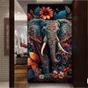 Tamaño Grande Selva Tigre Leopardo Dragón Flor Pintura Diamante Punto de Cruz DIY Bordado Mosaico Completo Decoración Animales Salvajes A877