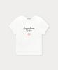 Sseomweeobeoteo Boucle Shell Logo Top - Ivory