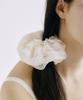 Has Hsu008 Oversized Ruffled Lace Scrunchie