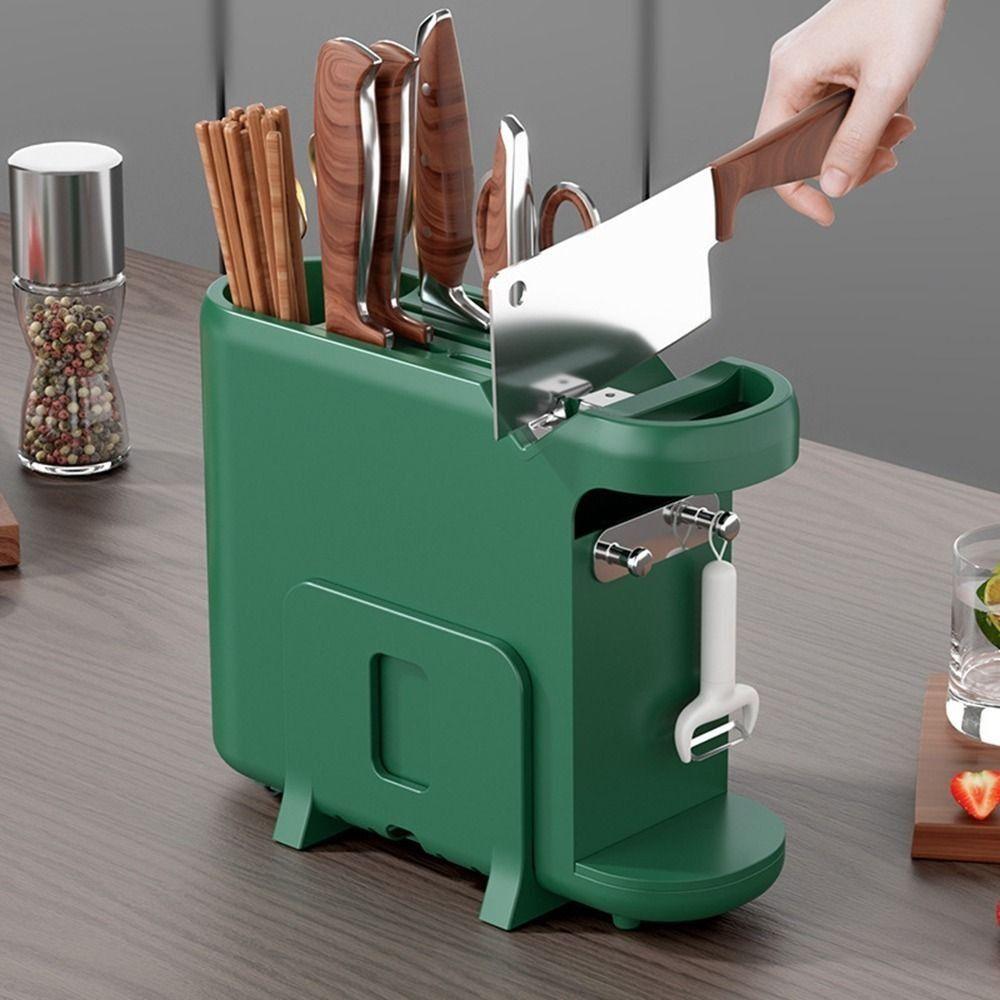 Plastic Cutter Drying Holder Space Saving Chopstick Holder Tableware Storage Rack  Pot Lid
