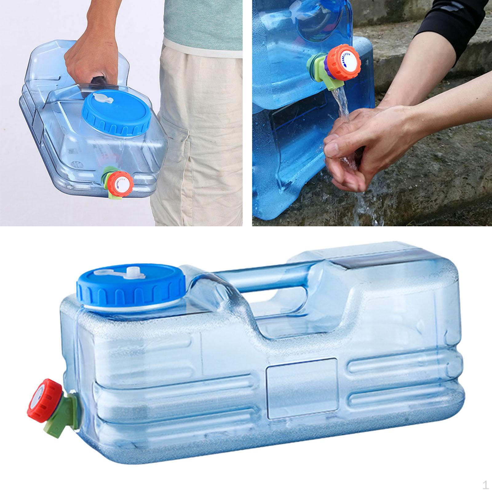 

Большой контейнер для хранения питьевой воды, кувшины для кемпинга, альпинизма, вождения 10L 40x20x18cm