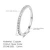 ZHOUYANG Ring For Women Simple Style Thin Rings Micro-inserts Cubic Zirconia Austrian crystal Fashion Jewelry R421 R062