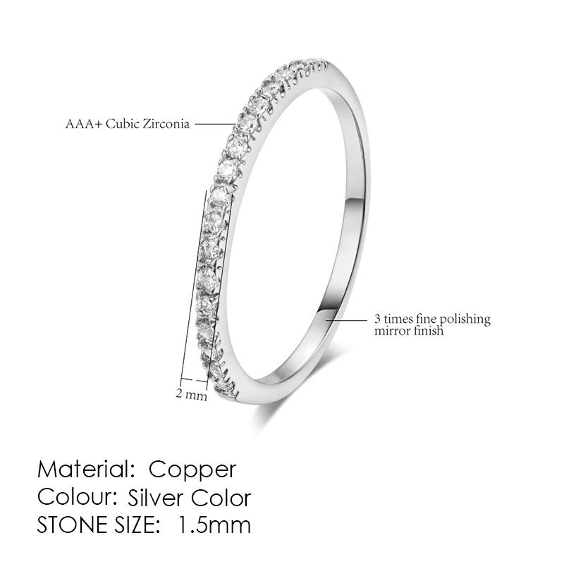 ZHOUYANG Ring For Women Exquisite Bijoux Cubic Zirconia Wedding & Engagement Ring Fashion Jewelry R531 R781 5