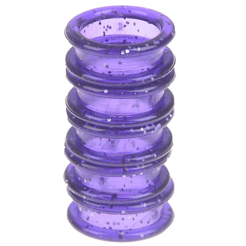 

5 шт./компл., ножницы для волос с силикагелем, кольцо для резки парикмахерских круговых ножниц, парикмахерские ножницы фиолетовый