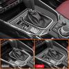 For Mazda CX-9 2016- Carbon Fiber Car Center Console Gear Shifter Panel Trim Frame Decoration Sticker Interior Accessories