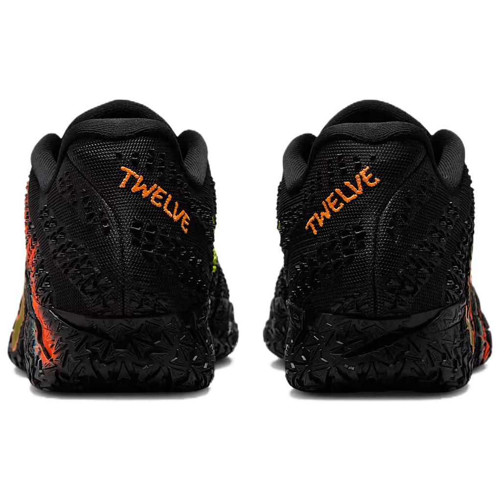 Nike Ja 3 NY vs. NY Sneakersy Unisex Czarne Neonowo-Żółte Totalnie Pomarańczowe IM0464-001