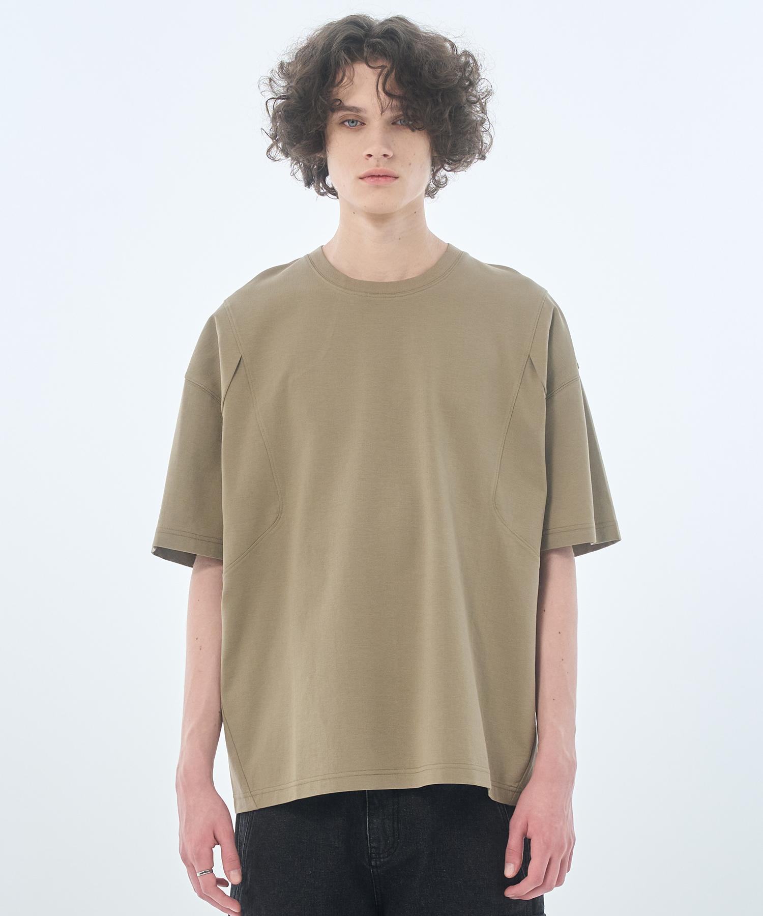 Zensai Upbalance Cutout T-Shirt Khaki S