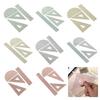 Student Geometry Tool Multifunctional Geometry Math Set with Straight Ruler Protractor Set Square For School Office