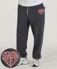 ASTRAL PROJECTION Heart Logo Comfortable Training Sweat Jogger Pants_Charcoal
