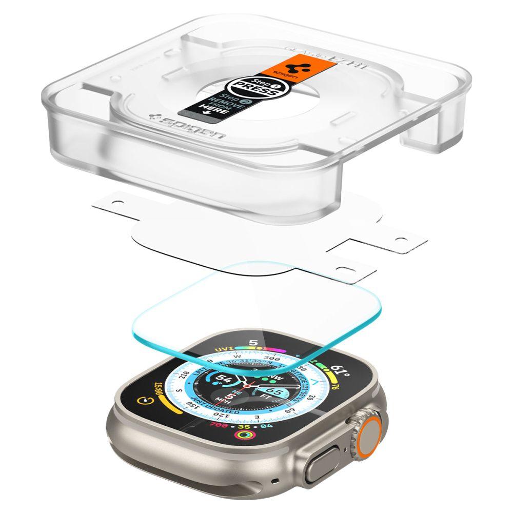 Szkło Hartowane Spigen Glas.tr Ez Fit 2-Pack Apple Watch Ultra 1 / 2 (49 Mm) Clear