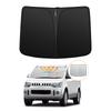 Mitsubishi Delica CV Series Front Windshield Sunshade UV No Suction Cups Light Heat Summer UV Easy Interior Storage Bag Included [Enhanced Version]
