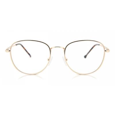 Full Rim Oval Gold Lumpart 918b Fashion Women Eyeglasses