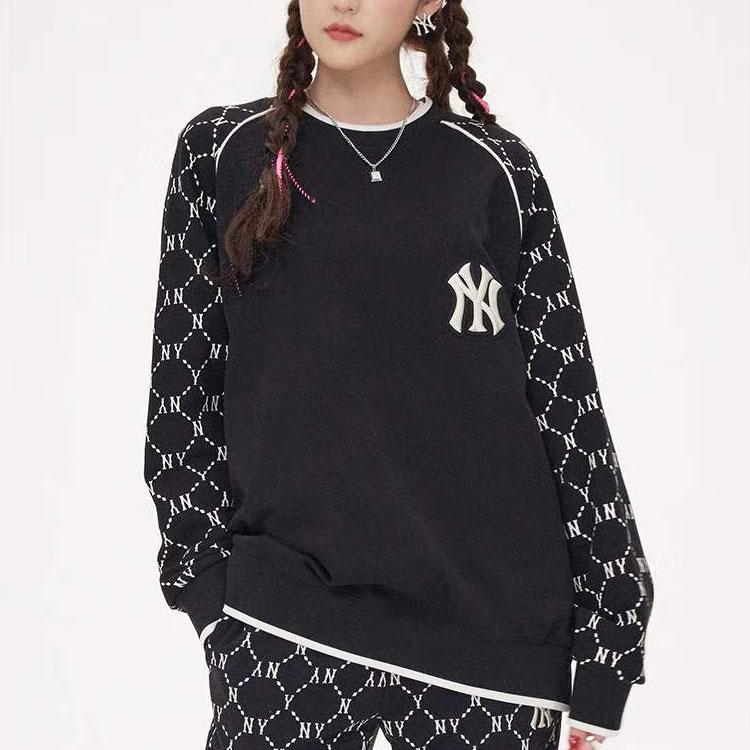 New MLB Presbyopia Sweatshirts Unisex Black 3AMTM0814-50BKS