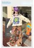 Girls' Trendy Korean Style Hoodie & Wide-Leg Pants Set with Cartoon Design - Casual Spring/Autumn Two-Piece Sportswear