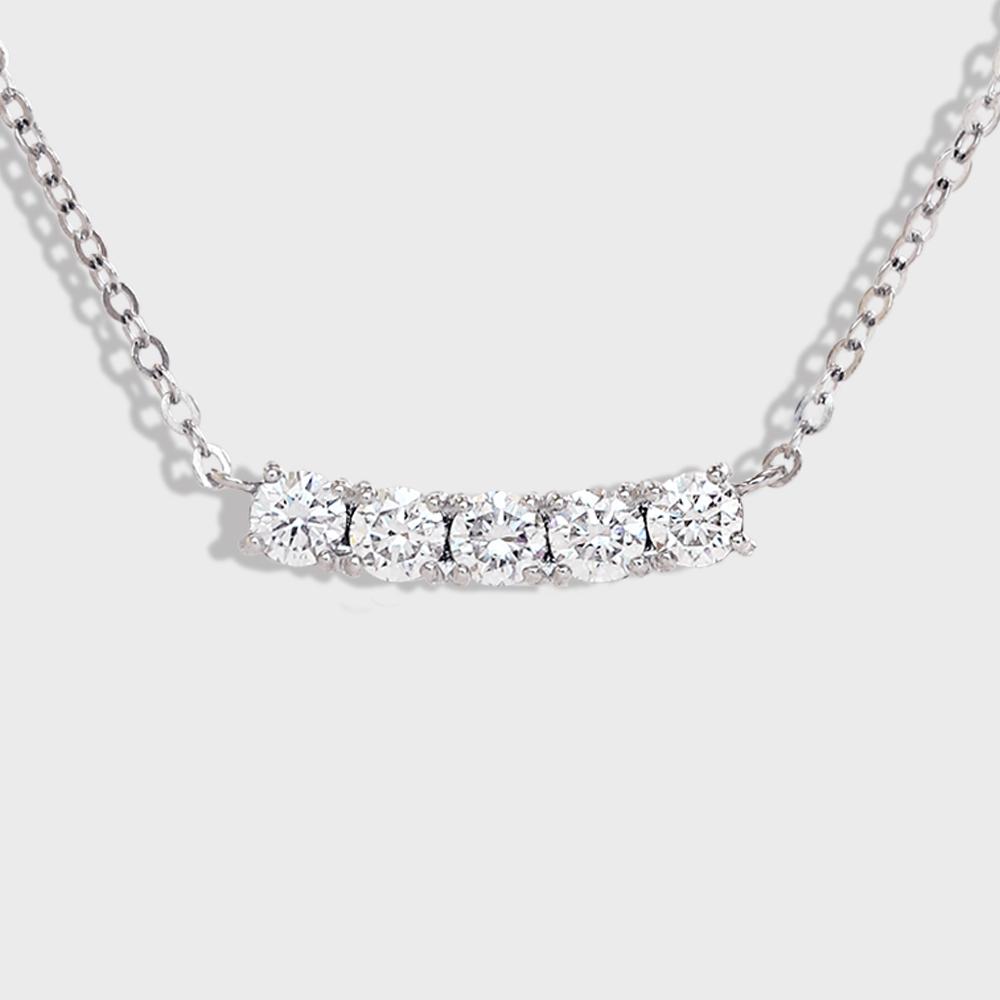 Loveenb [14K Gold] Glam Lab Diamond Necklace