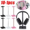 Aluminium Alloy Headphone Stand Rack Space Saving Headset Support Stand Desktop Organizer Display Vertical Bracket Hanger