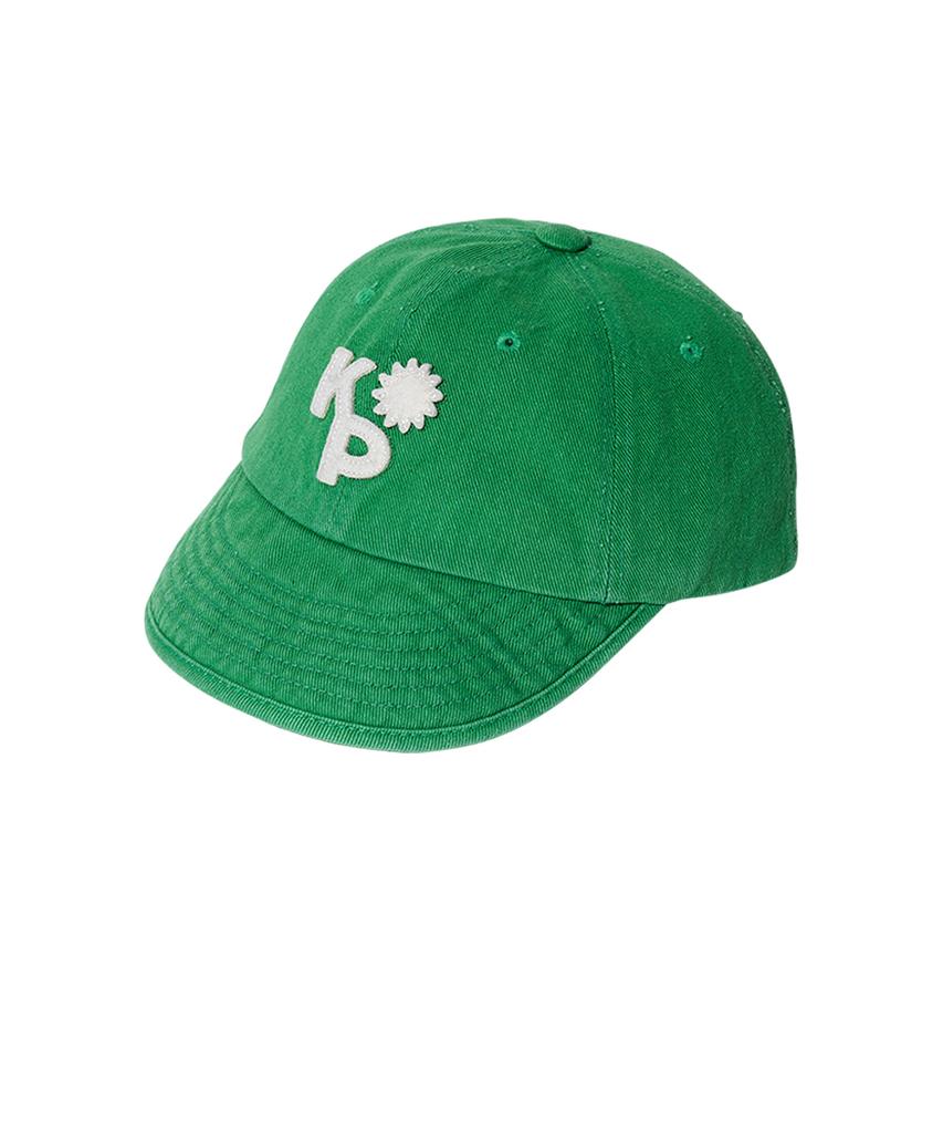 Kaepidijain Cappy Applique Logo Cap (Green)