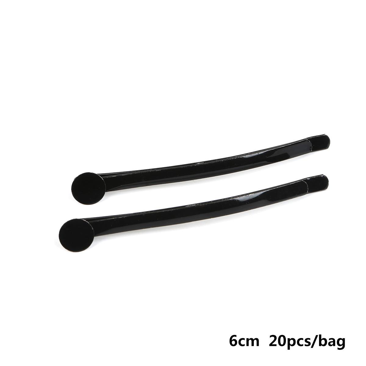 

Утюг разных размеров, расческа для волос, заколки для волос, заколки для волос, DIY ювелирные изделия, украшения для волос, аксессуары, основа 6cm 20pcs чёрный