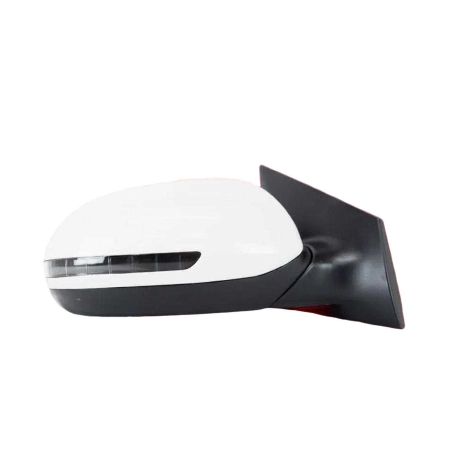 87620-4Y040 87610-4Y040 Right Side Mirror Electric With Lights 5 P Reversing Mirror Assembly For Kia Rio 2011-2017 Right left Right Side