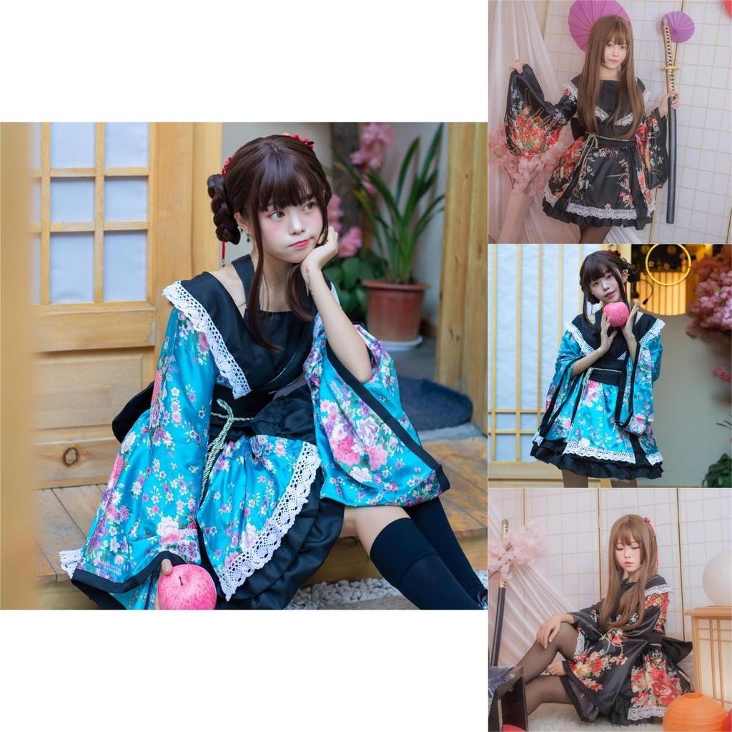 Miao Teacher Alice's Dreamland Blue Maid Costume Cosplay Anime Performance Stage Outfit