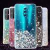 Pouzdro Glitter Star Bling pro Xiaomi Redmi Note 9S 8 Pro 7 6 8T 8A 7A K30 K20 Měkký silikonový TPU kryt pro Xiaomi Mi 10 Pro CC9 9T 9 8 Lite SE Pouzdra