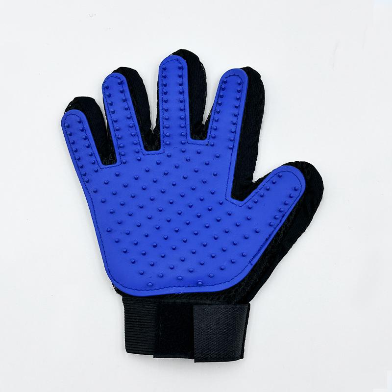 Pet Cat Cleaning and Petting Gloves, Pet Grooming and Massage Gloves, Silicone Dog Hair Removal Sticky Brushes and Combs