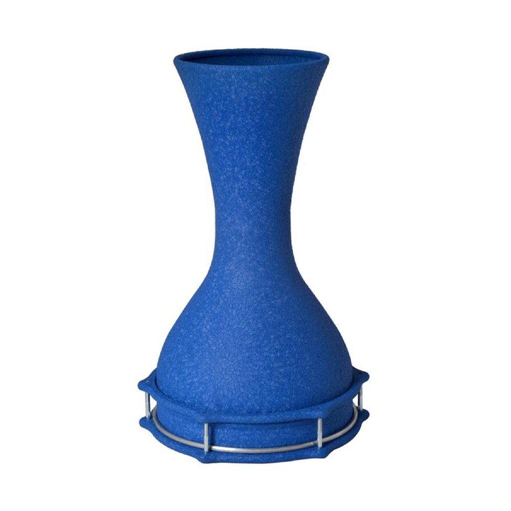 850k-bl Aluminum Darbuka Crocodile Blue 23.5cm