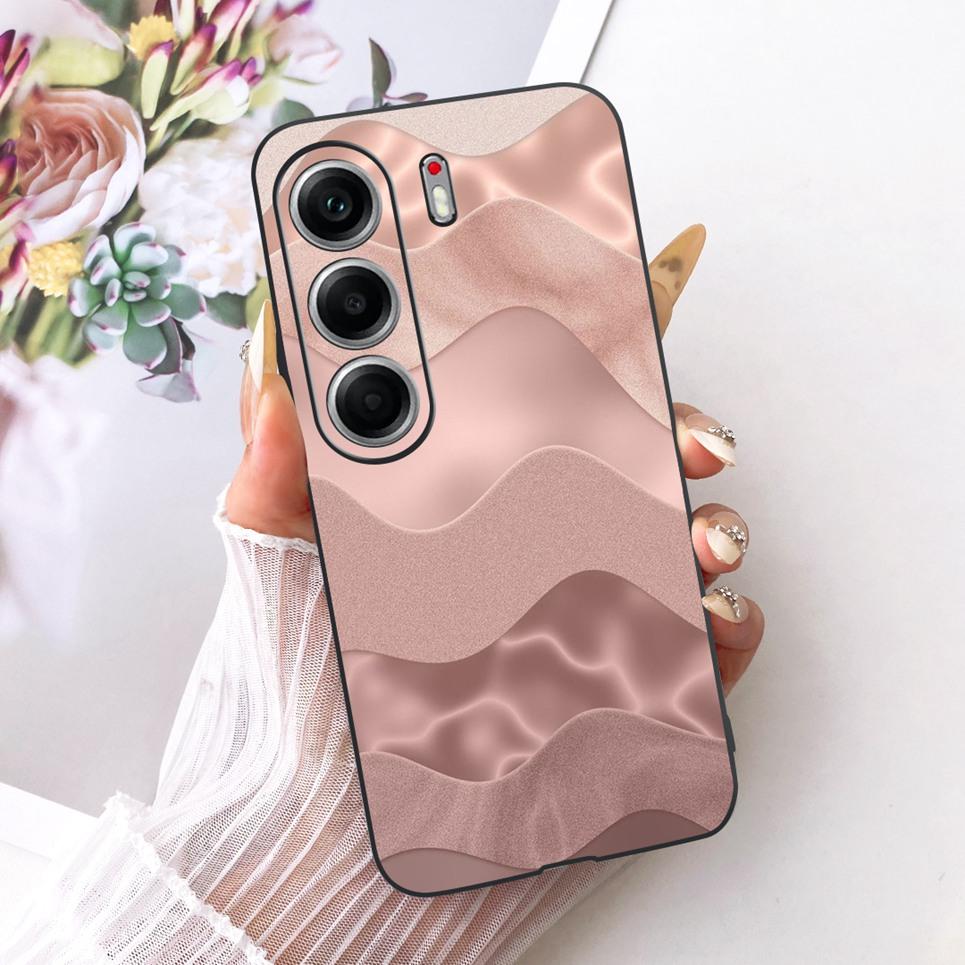 Hülle für Tecno Camon 40 Pro CM7 CM6 Handyhüllen für Camon 40 4G CM5 Niedliche Cartoon-Tiere Cooler Drache Löwe Weiches TPU Schwarze Abdeckung