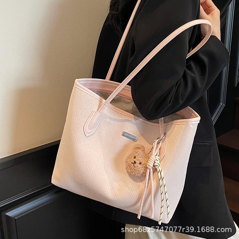 Summer Underarm Bag Women's 2025 New Class Large-capacity Work Commute Tote Bag Casual Versatile Shoulder Bag