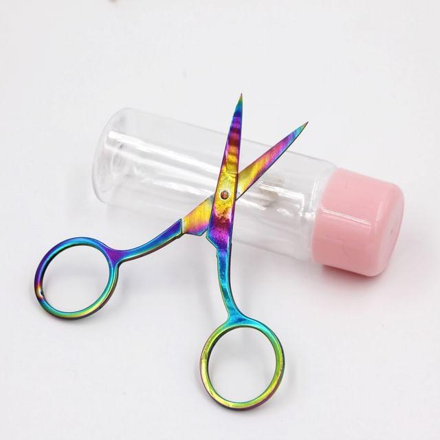 Sweetpourin - Stainless Steel Makeup Scissors Iridescent