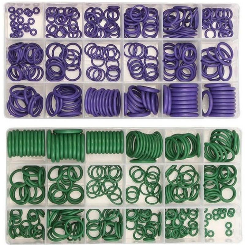 270Pcs 18Sizes Car Air Conditioning O Rings for Toyota Corolla RAV4 Yaris Honda Civic CRV Nissan X-trail Tiida