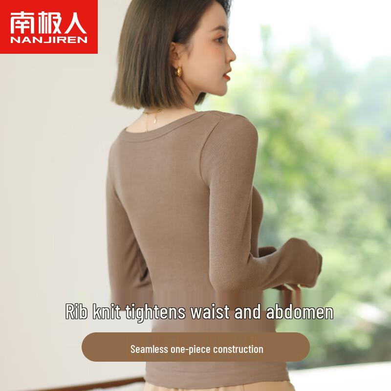 Miling Women's Wool Silk Thermal Base Layer Top