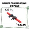Non-Toxic 70Pcs/Lot No11291 3X4 Auto Wedge Block Moc Color Accessories Compatible With Brick Diy Children'S Toy Assembly Parts