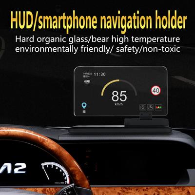 6 Inch Universal H6 Car HUD Head Up Display Projector Phone Navigation Smartphone Holder Gps Hud for Any Cars Head-up Display