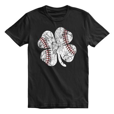 Shamrock Baseball Funny St Patrick's Day T-shirt For Men and Women Shirt Top