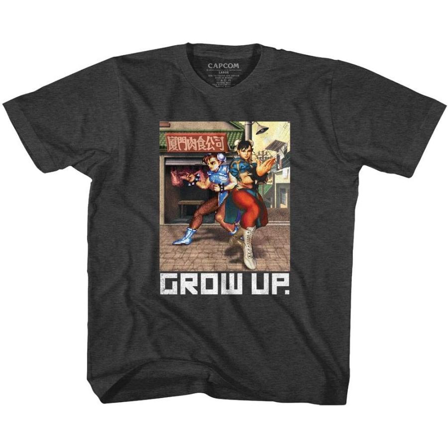 

Street Fighter - Unisex-Child Grow Up T-Shirt(1) S чёрный