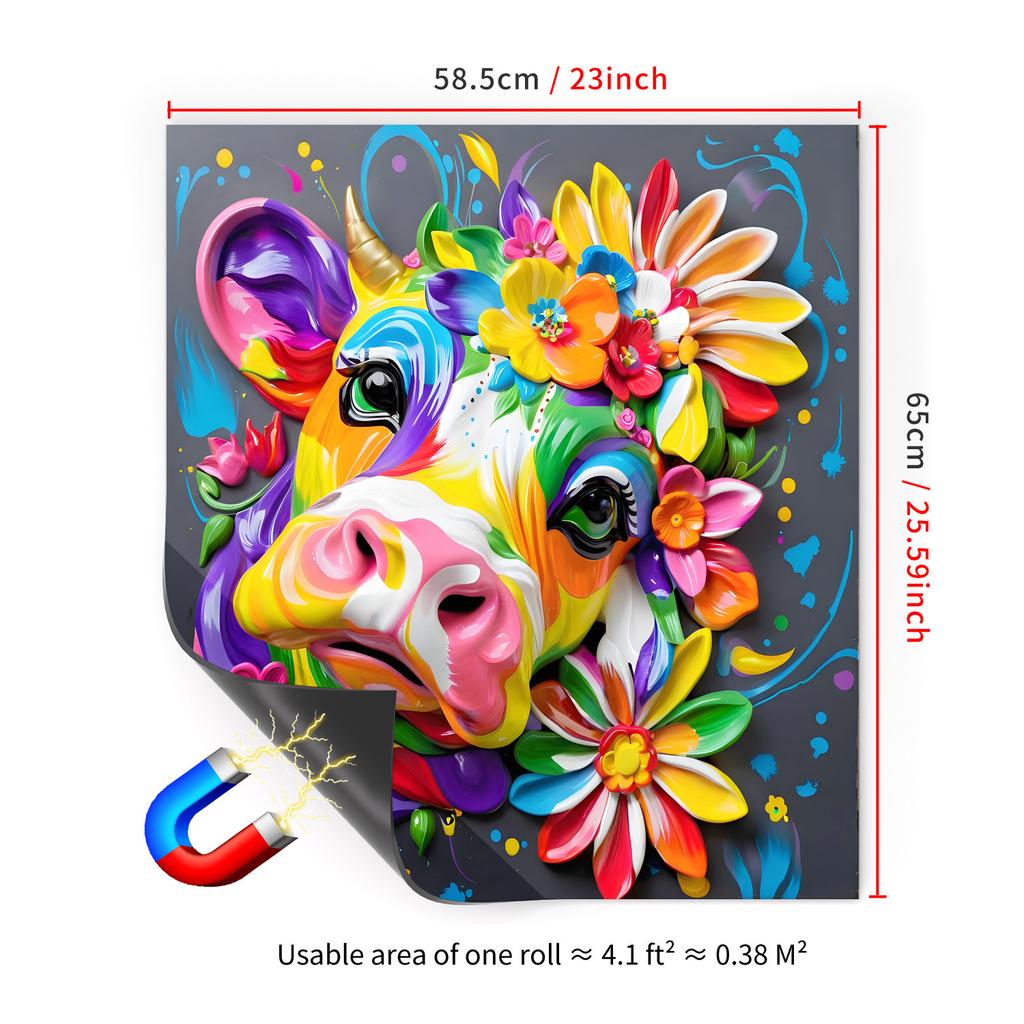 65X58.5Cm Household Dishwasher Magnetic Sticker Kitchen Home Refrigerator Magnetic Sticker